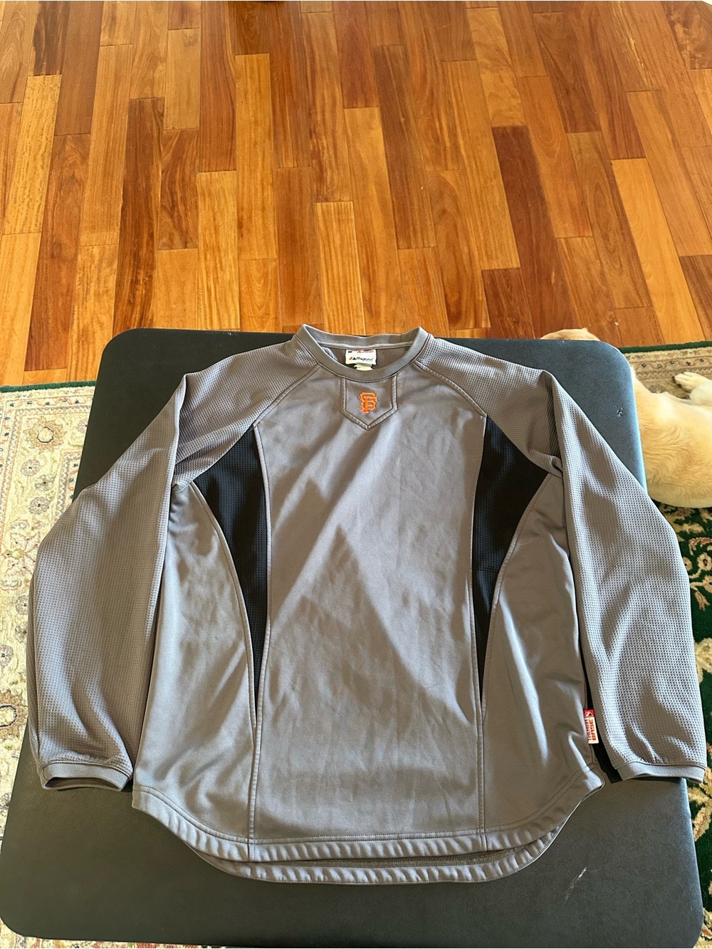 MLB San Francisco Giants Authentic Collection Majestic Athletic ThermaFit Size L